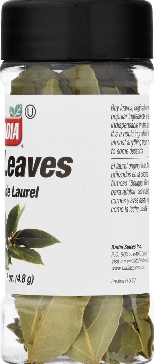 slide 8 of 9, Badia Bay Leaves, 0.25 oz