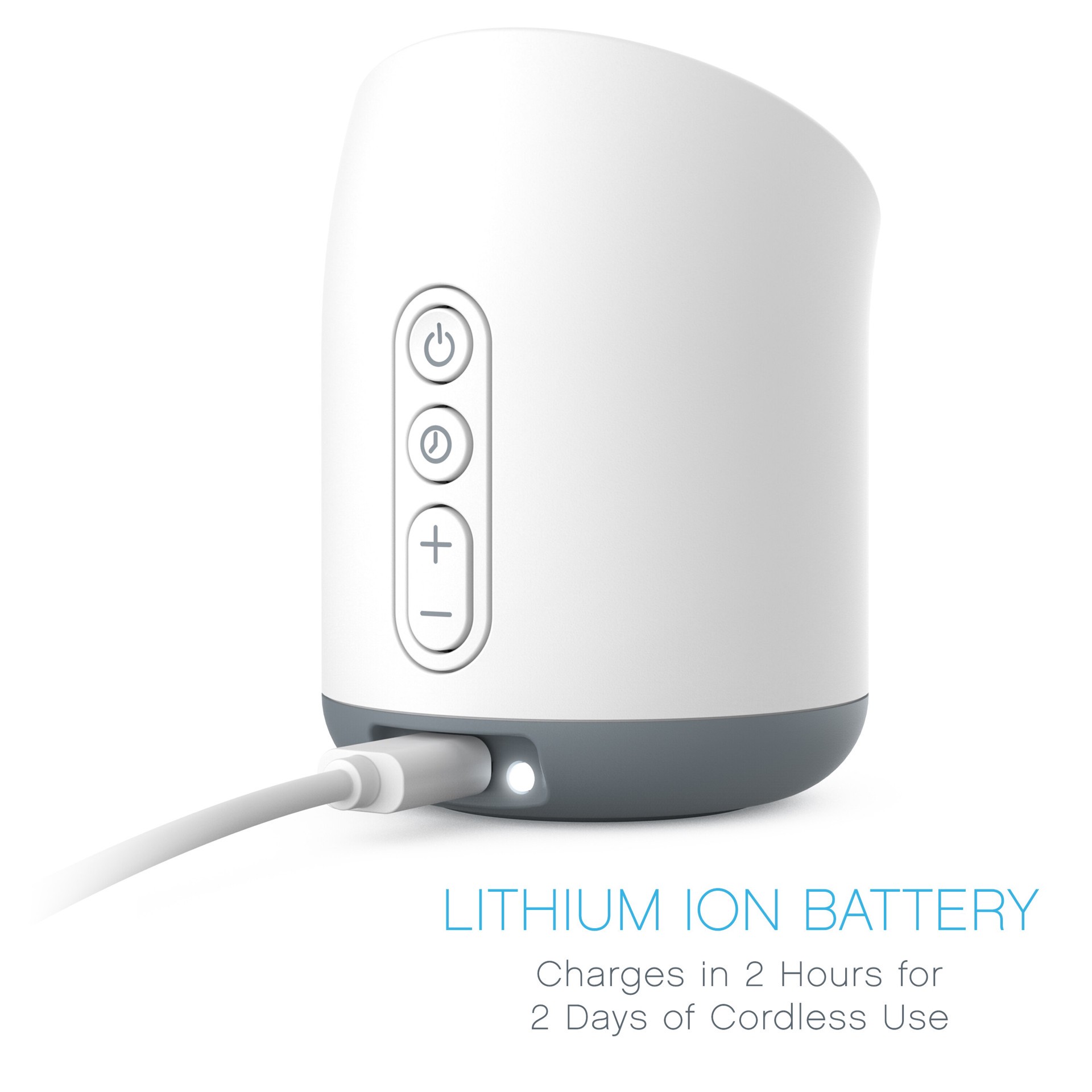 slide 2 of 7, Pure Enrichment Wave Mini Wireless Sound Machine - Built-In Rechargeable Lithium Battery, 48 Hour Run Time, 6 Soothing All-Natural Sounds, Optional Timer, And Storage Bag - Great For Travel, 1 ct