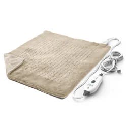 Pure Enrichment PureRelief Ultra-Wide (20"x24") Electric Heating Pad for Full Body Relief