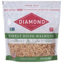 Diamond of California Finely Diced Walnuts - 10 oz