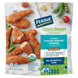 Perdue Simply Smart Organics Whole Grain Breaded Chicken Breast Tenders 29 oz