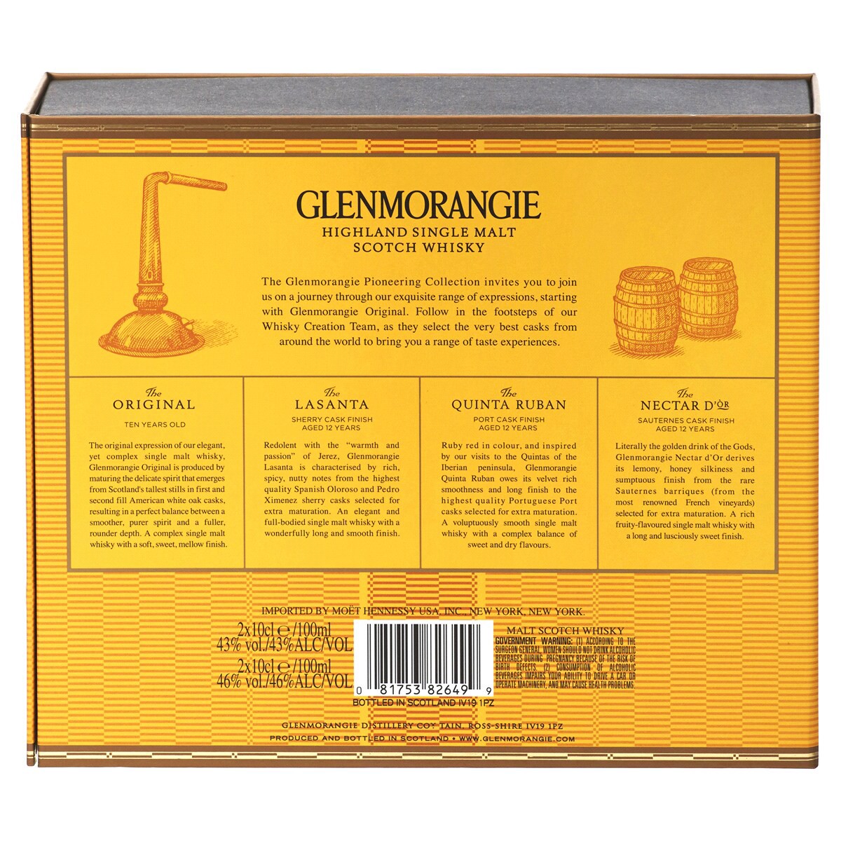slide 2 of 2, Glenmorangie Taster Pack, 400 ml