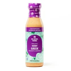80 Acres Farms Herby Greek Vinaigrette Dressing 10 oz.
