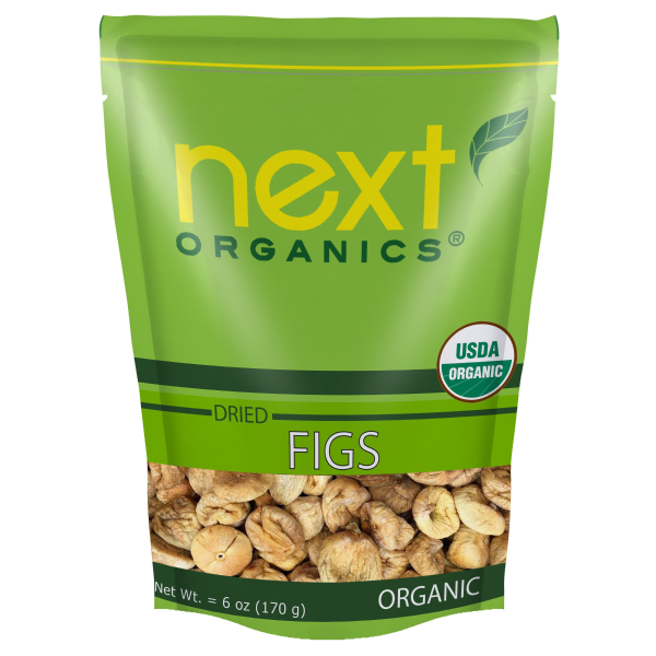 slide 1 of 1, Next Organics Dried Figs, 6 oz