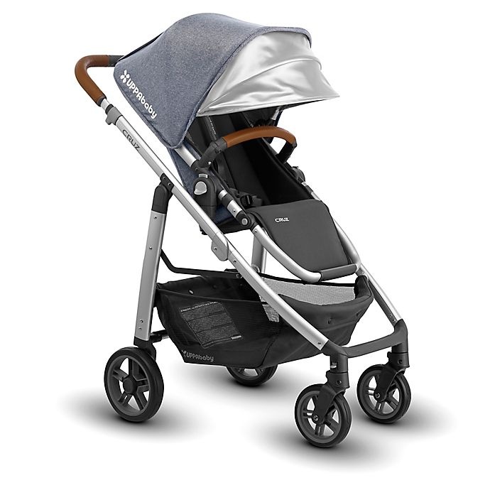 slide 3 of 4, UPPAbaby CRUZ Stroller with Leather Handles - Gregory, 1 ct