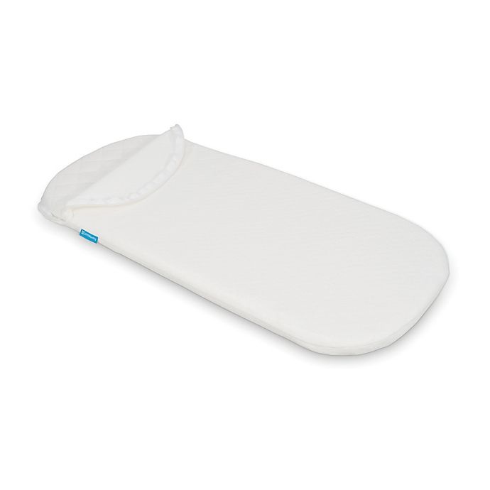 slide 1 of 1, UPPAbaby Bassinet Mattress Cover - White, 1 ct