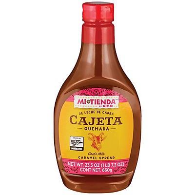 slide 1 of 1, Mi Tienda Cajeta Quemada Caramel Spread, 23.3 oz