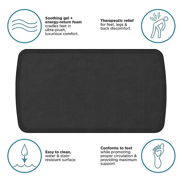 slide 3 of 3, GelPro Elite Comfort Floor Mat - Truffle, 20 in x 36 in