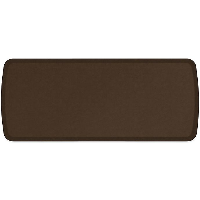 slide 1 of 1, GelPro Elite Vintage Leather Comfort Floor Mat - Rustic Brown, 20 in x 48 in