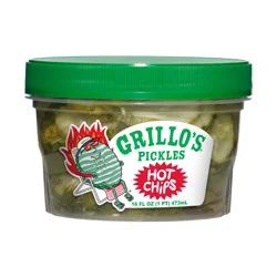 Grillo's Pickles Hot Dill Chips