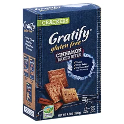 Gratify Baked Bites Gluten Free Cinnamon
