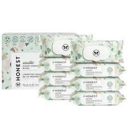 Honest Sensitive Fragrance Free Wipes 8 ea