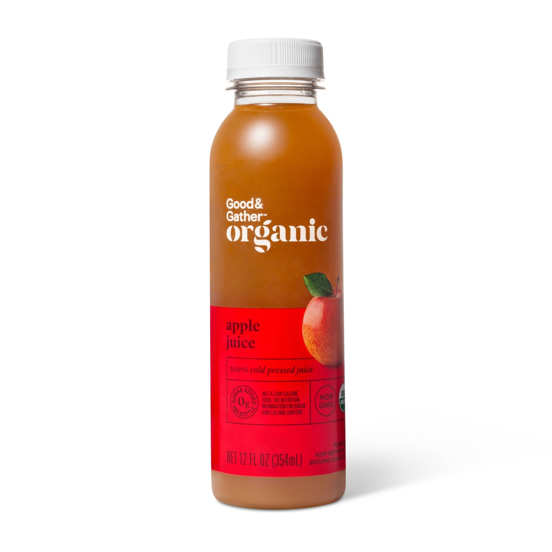 Giving Organic Apple Juice