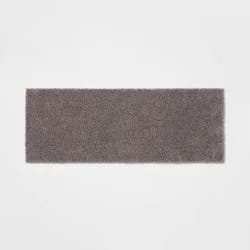 22"x60" Antimicrobial Bath Runner Dark Gray - Threshold™