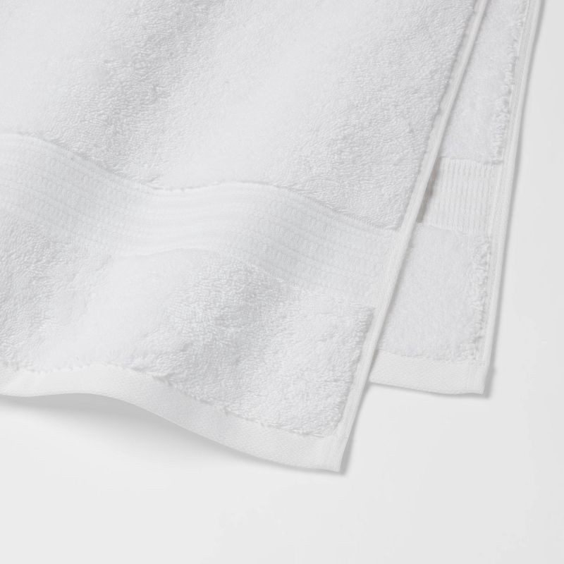 slide 3 of 5, Total Fresh Antimicrobial Oversized Bath Towel White - Threshold™, 1 ct