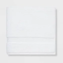 Total Fresh Antimicrobial Oversized Bath Towel White - Threshold™