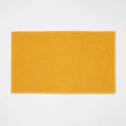 20"x34" Antimicrobial Bath Rug Gold - Threshold™
