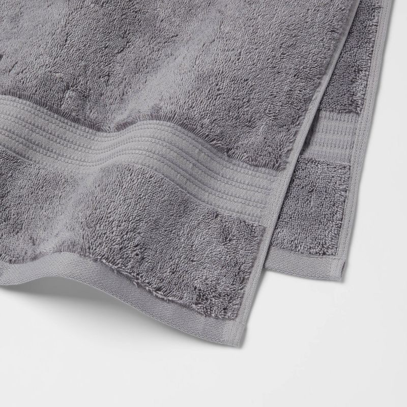 slide 3 of 5, Total Fresh Antimicrobial Bath Towel Dark Gray - Threshold™, 1 ct