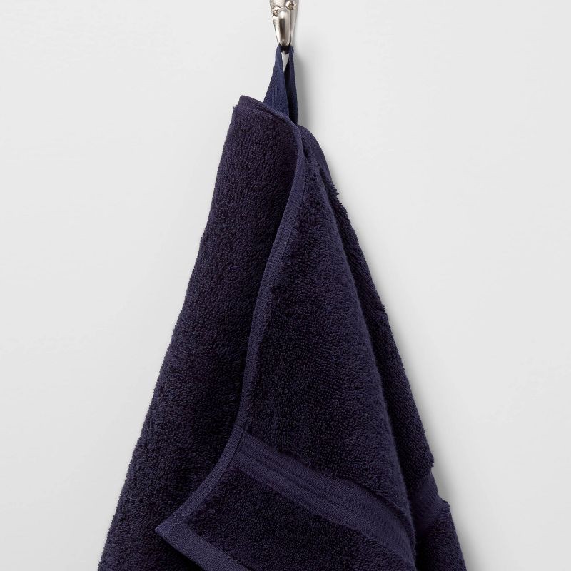 slide 5 of 5, Total Fresh Antimicrobial Hand Towel Navy - Threshold™, 1 ct