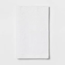 Everyday Hand Towel White - Room Essentials™: Cotton Terry, Midweight, Machine Washable, OEKO-TEX Certified