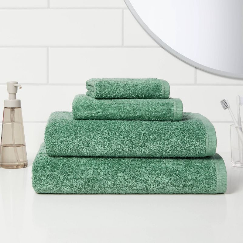 slide 2 of 4, Everyday Hand Towel Light Green - Room Essentials™, 1 ct