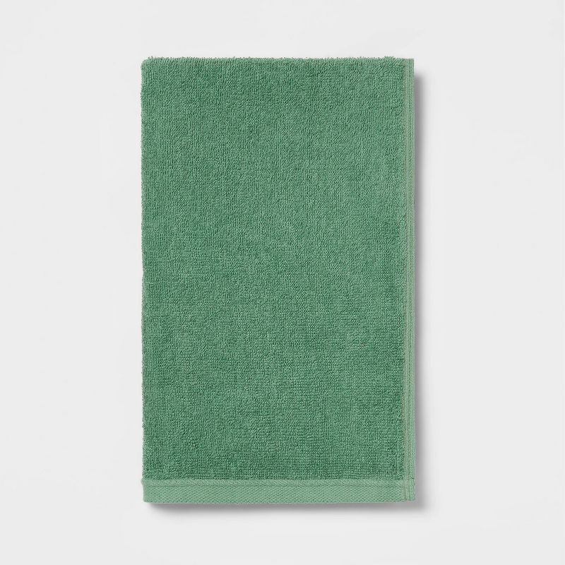 slide 1 of 4, Everyday Hand Towel Light Green - Room Essentials™, 1 ct