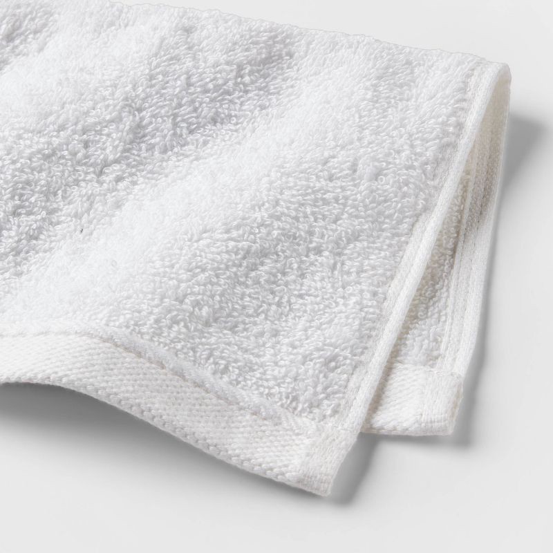 slide 3 of 4, Everyday Washcloth White - Room Essentials™, 1 ct