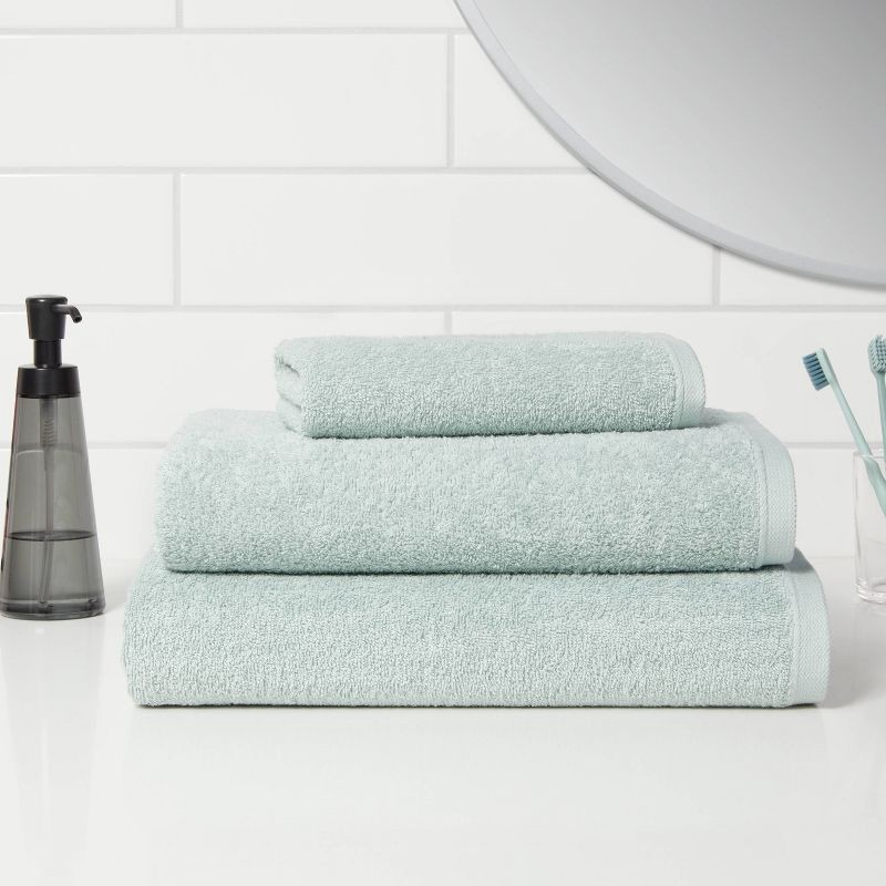 slide 2 of 4, Everyday Bath Towel Mint - Room Essentials™, 1 ct