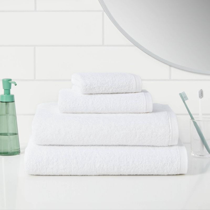 slide 2 of 4, Everyday Oversized Bath Towel White - Room Essentials™, 1 ct