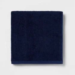 Everyday Oversized Bath Towel Navy - Room Essentials™