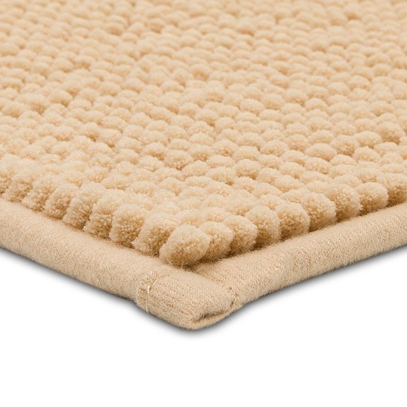 20"x32" Everyday Chenille Bath Rug Tan Room Essentials™ 1 ct Shipt