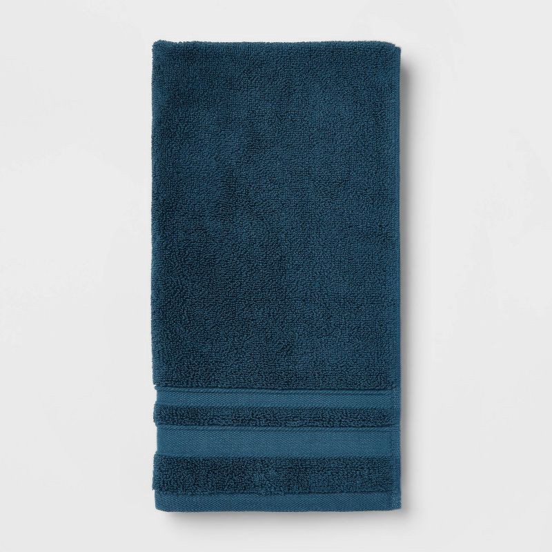 slide 1 of 4, Performance Hand Towel Teal - Threshold, 1 ct