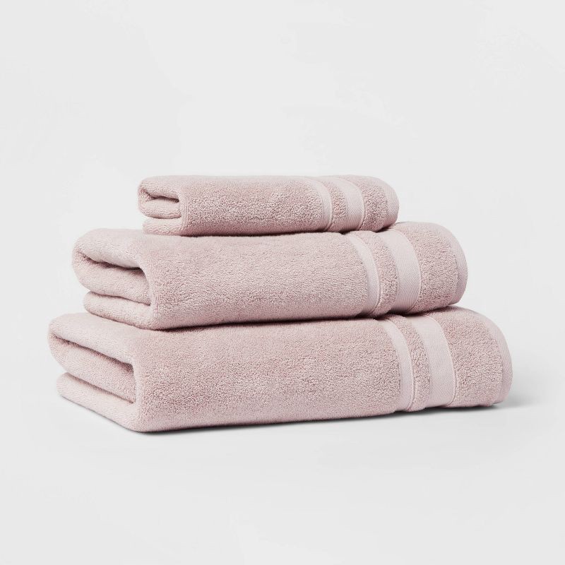 slide 3 of 4, Performance Bath Towel Lilac - Threshold, 1 ct