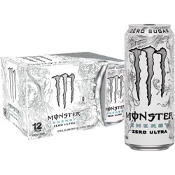 Monster Energy Zero Ultra - 12pk/16 fl oz Cans