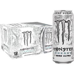 Monster Energy Zero Ultra - 12pk/16 fl oz Cans
