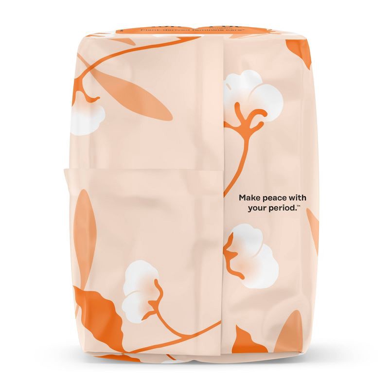 slide 13 of 15, The Honey Pot Company, Non-Herbal Overnight Pads with Wings, Organic Cotton Cover - 12 ct, 12 ct