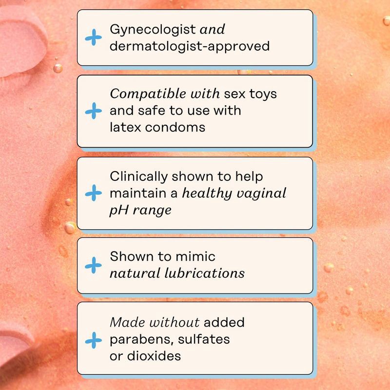 slide 6 of 8, The Honey Pot Company The Honey Pot Organic Water Based Personal Lube - Agave - 2 fl oz, 2 fl oz