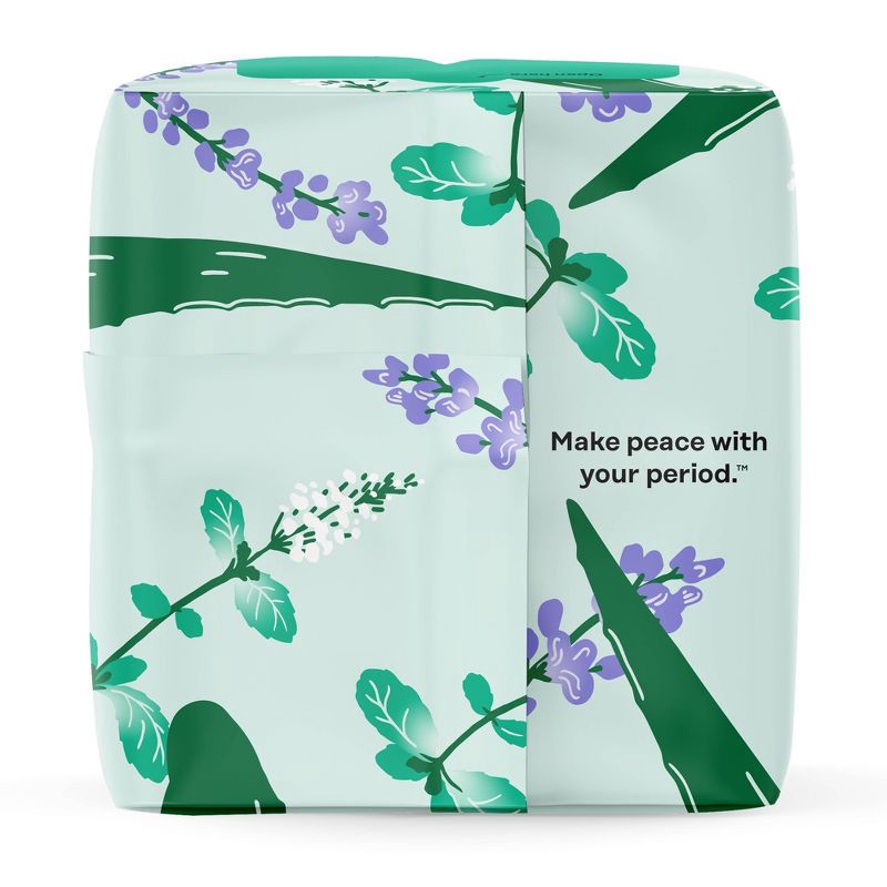 slide 13 of 15, The Honey Pot Company 100% Organic Cotton Cover Cooling Herbal Infusion Regular Liners - 30ct, 30 ct