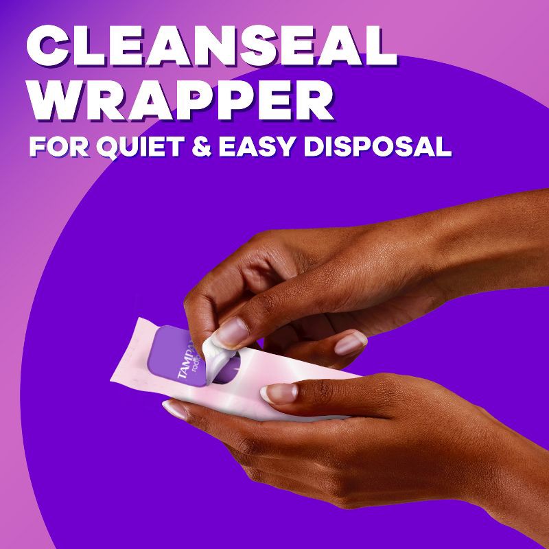 slide 4 of 14, Tampax Radiant Duo-Pack Light/Regular Absorbency Unscented Tampons - 26ct, 26 ct