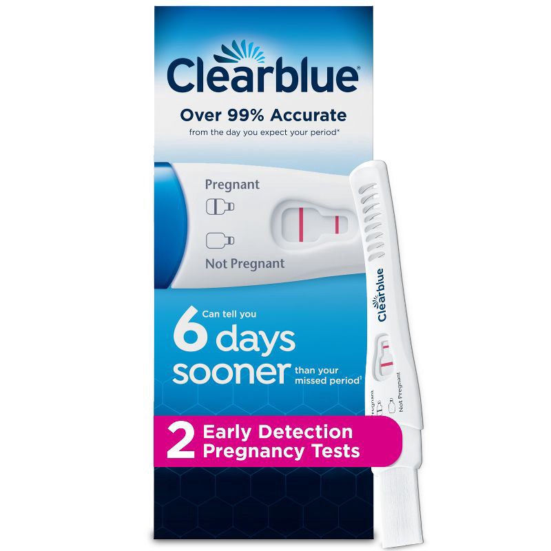 slide 1 of 13, Clearblue Early Detection Pregnancy Tests - 2ct, 2 ct