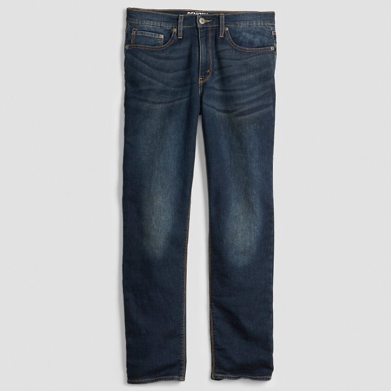 slide 5 of 6, DENIZEN from Levi's DENIZEN® from Levi's® Men's 231™ Fit Taper Jeans - Denim Blue 38x30: Heavyweight Denim, Stretch, Low Rise, Tapered Leg, 1 ct