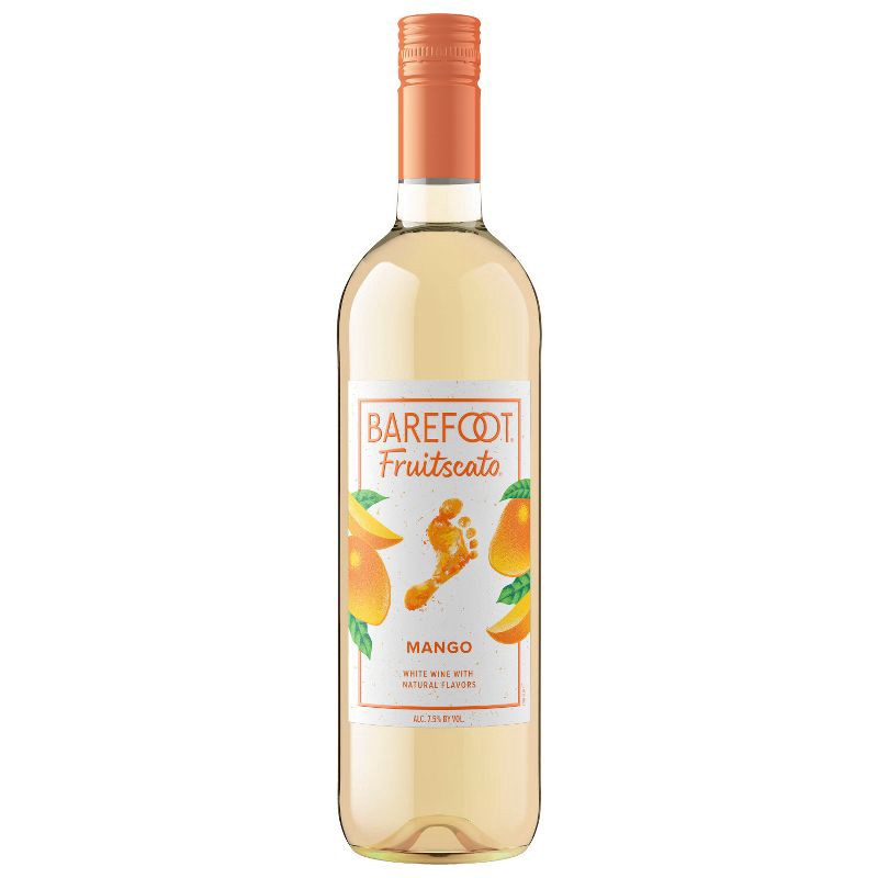 slide 1 of 6, Barefoot Cellars Fruitscato Mango Moscato Sweet Wine - 750ml Bottle, 750 ml