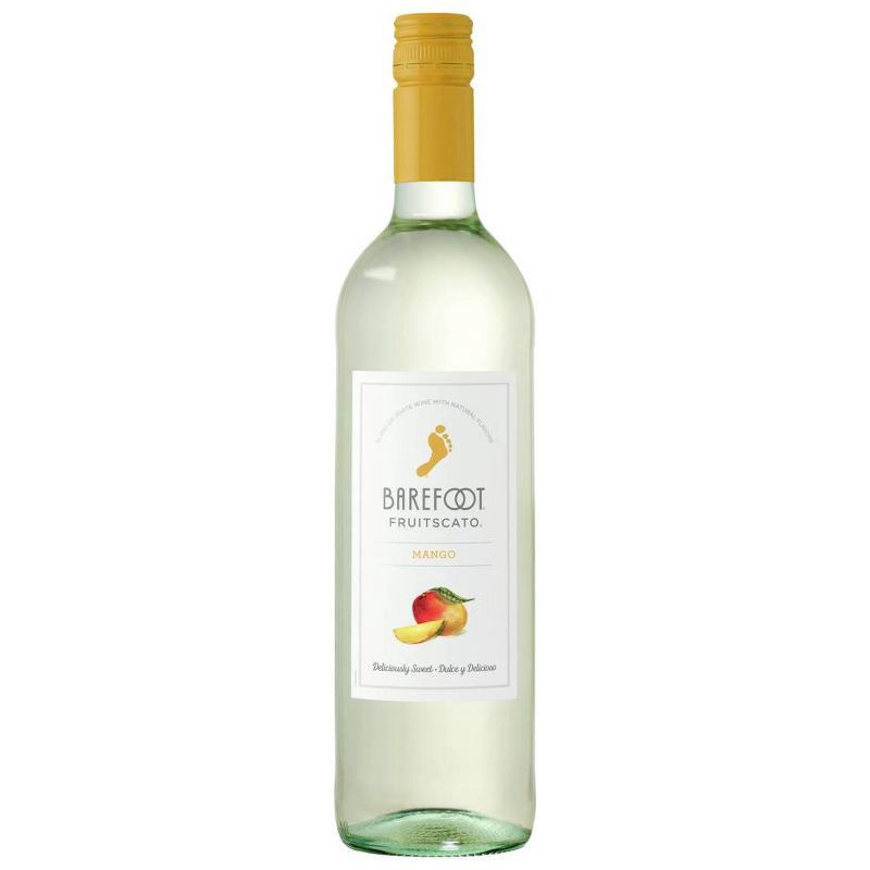 slide 1 of 4, Barefoot Cellars Fruitscato Mango Moscato Sweet Wine - 750ml Bottle, 750 ml