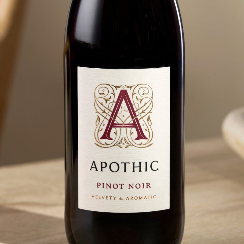 slide 4 of 5, Apothic Pinot Noir Red Wine - 750ml Bottle, 750 ml