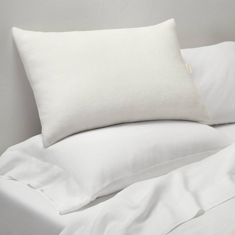 slide 2 of 4, Standard/Queen Medium Machine Washable Memory Foam & Down Alternative Bed Pillow - Casaluna™, 1 ct