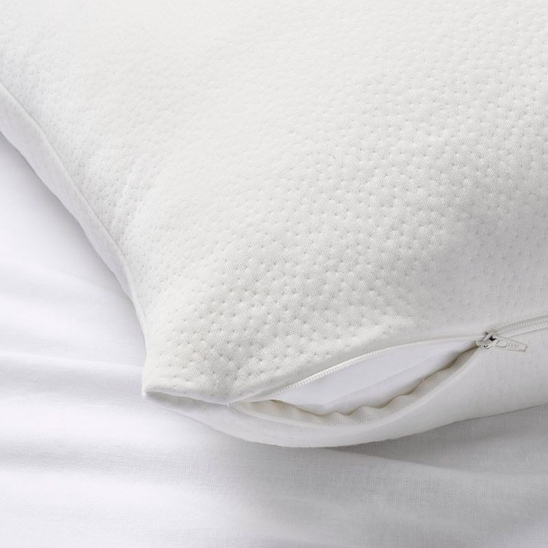 slide 3 of 6, Standard/Queen Medium Machine Washable Memory Foam & Down Alternative Bed Pillow - Casaluna™, 1 ct