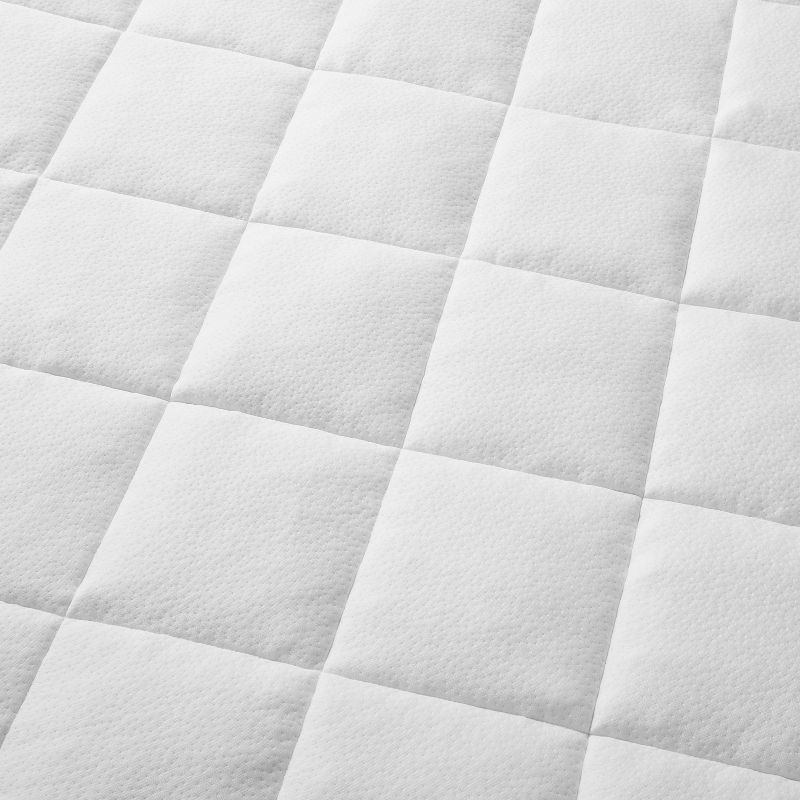 slide 4 of 4, Queen Memory Foam & Down Alternative Mattress Pad - Casaluna™: CertiPUR-US & OEKO-TEX Certified, Fits 20" Depth, 1 ct