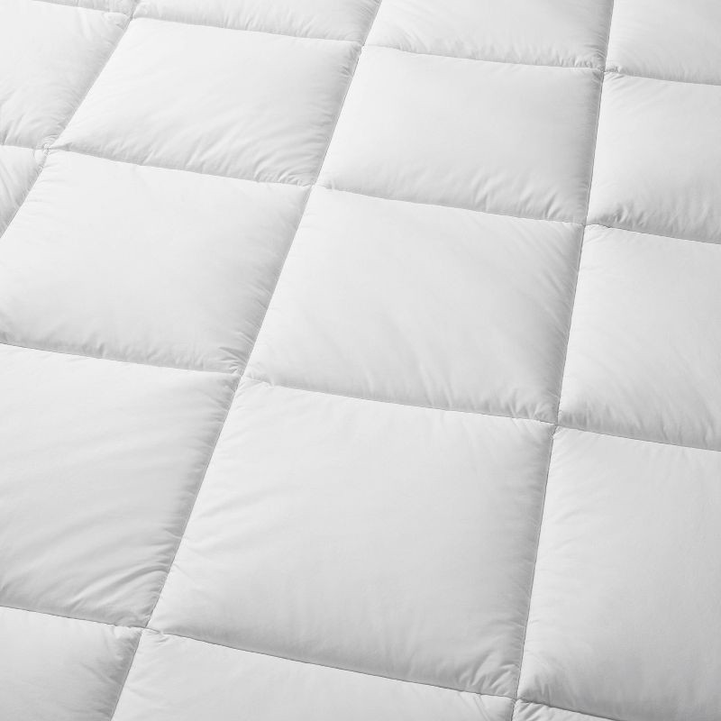 slide 4 of 6, Full Ultra Loft Down Alternative Mattress Pad - Casaluna™: Hypoallergenic, Water-Resistant Bed Protector, 280 Thread Count, 1 ct