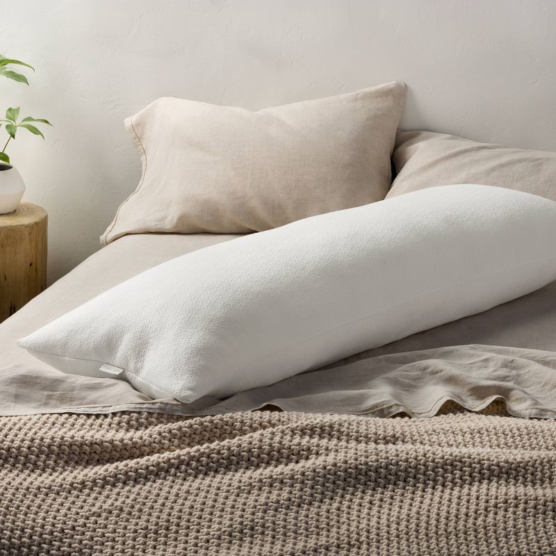 slide 2 of 6, Memory Foam and Down Alternative Body Pillow - Casaluna™, 1 ct