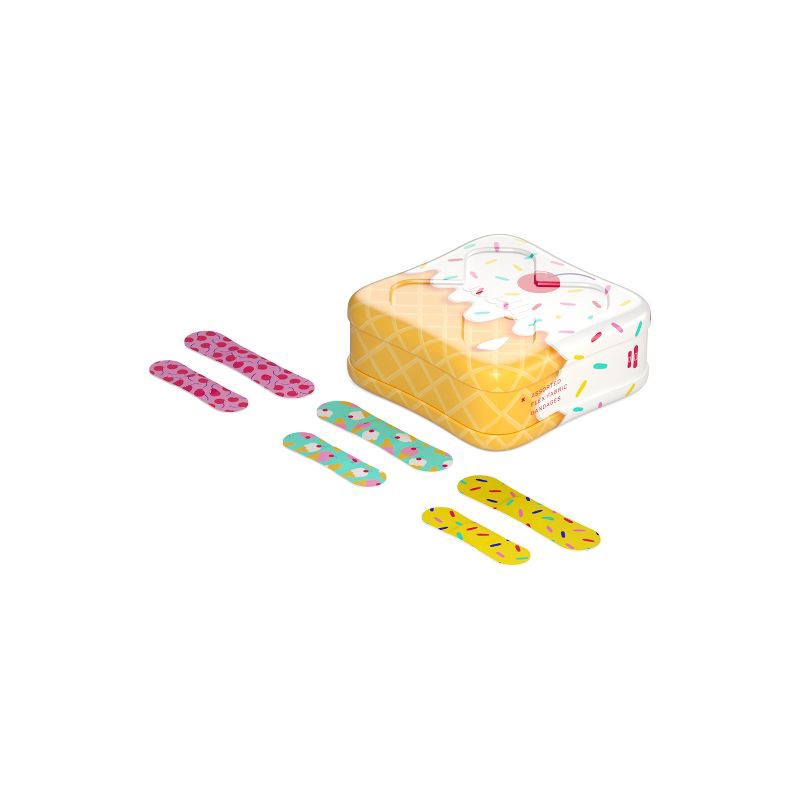 slide 3 of 9, Welly Kid's Flex Fabric Bandages - Ice Cream - 48ct, 48 ct